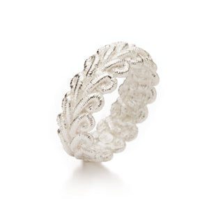 Ring “Bordure” in Silber